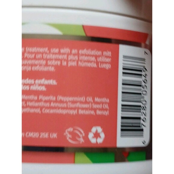 Hempz Crushed Peppermint Sugar Herbal Sugar Scrub 4oz New & Authentic - Picture 14 of 16